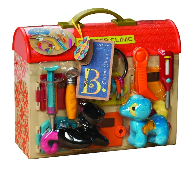 b critter clinic toy